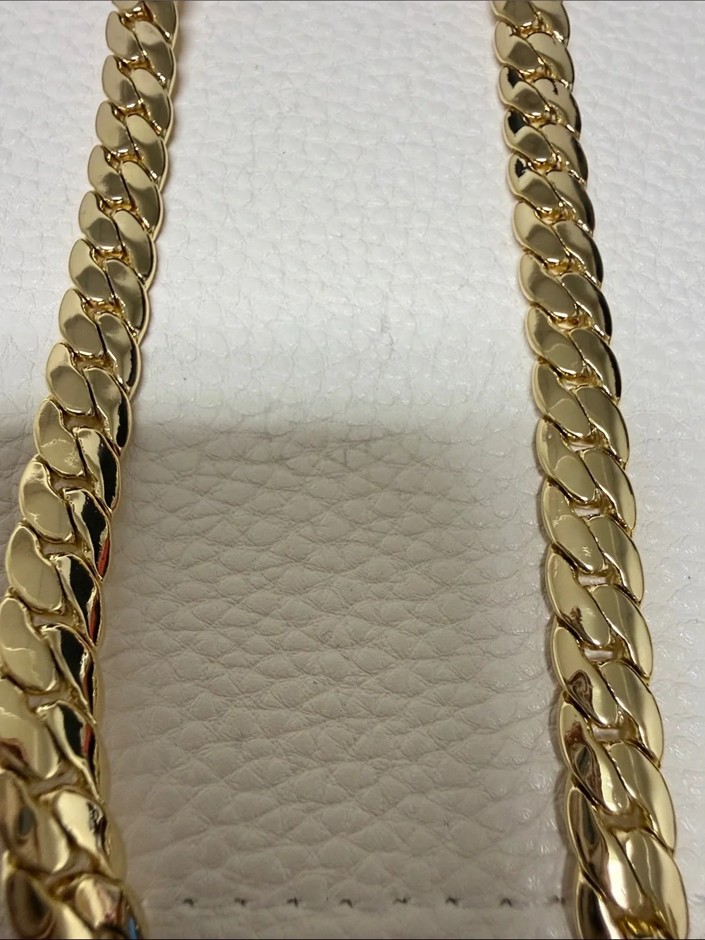 14K Gold-Filled Curb/Cuban Chain Necklace for Men - 24”